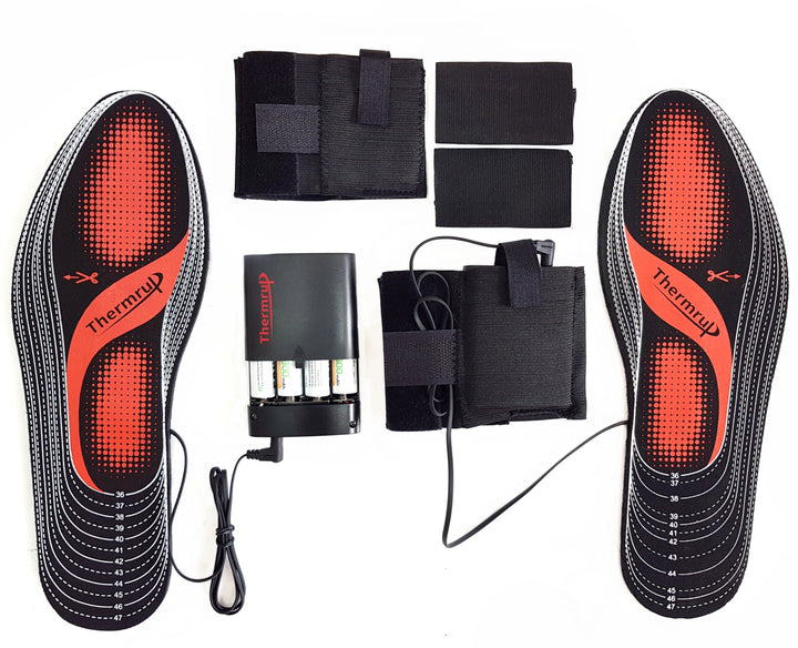 Thermrup Heated Insoles with Battery Compartments