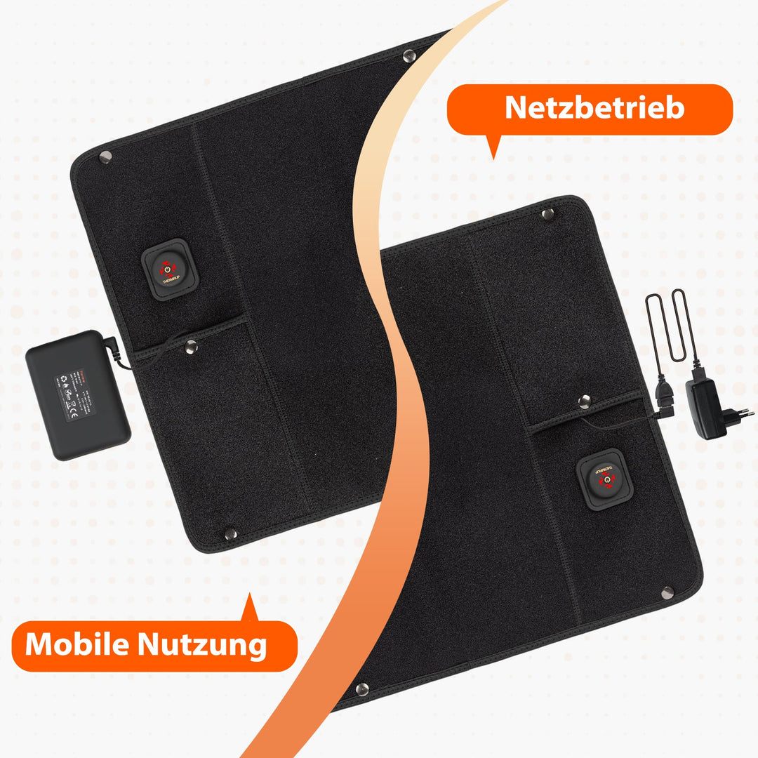 Portable FIR Heating Pad &amp; Foot Warmer – Neoprene