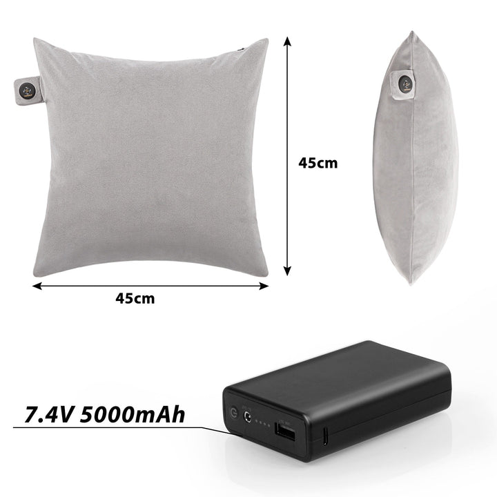 Thermrup Jumbo FIR Heating Pad 45 x 45 cm with Battery