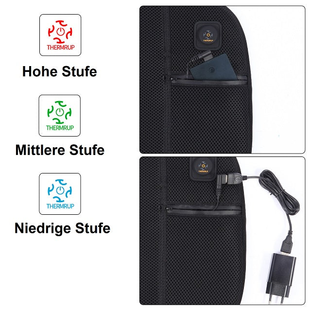 Thermrup Portable Heated Seat Cushion – USB Powered