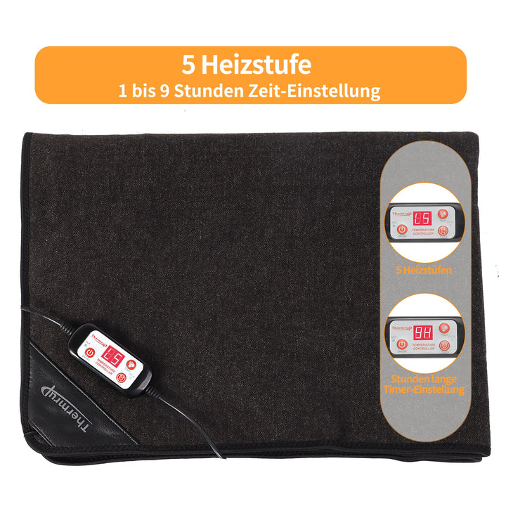 Thermrup FIR Heated Underblanket / Heating Pad – 12V DC, 60 x 80 cm