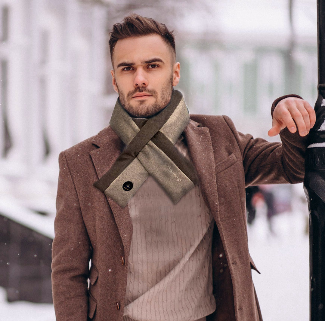 Thermrup FIR Heated Scarf with Rechargeable Battery