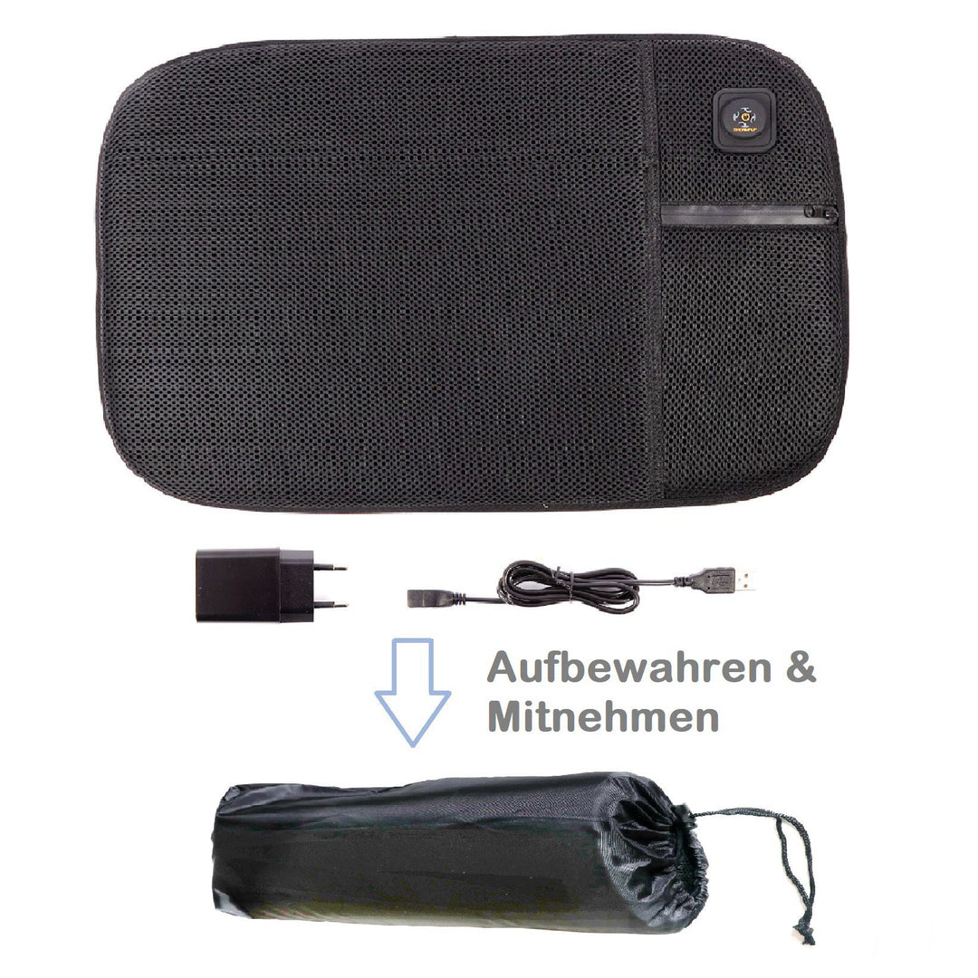 Thermrup Portable Heated Seat Cushion – USB Powered