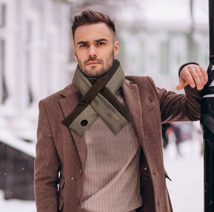 Thermrup FIR Heated Scarf with Rechargeable Battery
