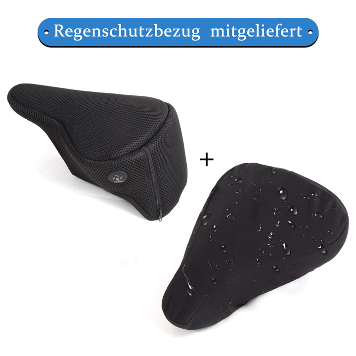 Thermrup Heated Bicycle Seat Cover with Rain Cover