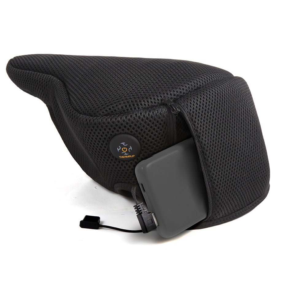 Thermrup Heated Bicycle Seat Cover with Rain Cover