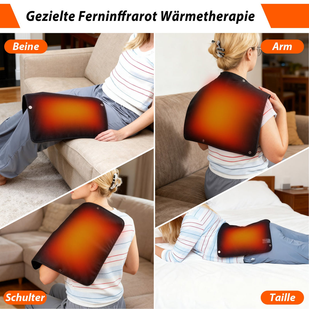 Portable FIR Heating Pad &amp; Foot Warmer – Neoprene