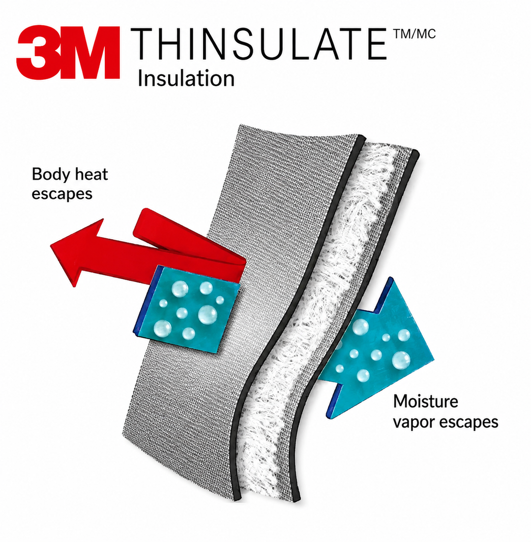 Thermrup Heated Gloves – Water-Resistant, Battery Powered