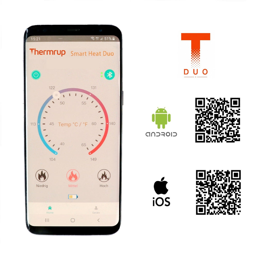 Thermrup Smart Heat Heated Insoles – App Controlled