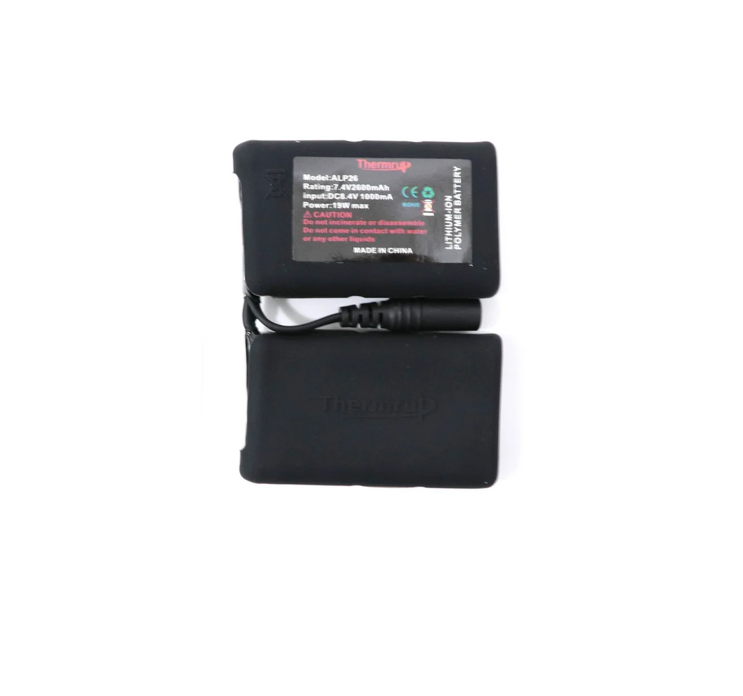 7.4V 2200mAh Li-Po Replacement Battery for Thermrup Heated Gloves