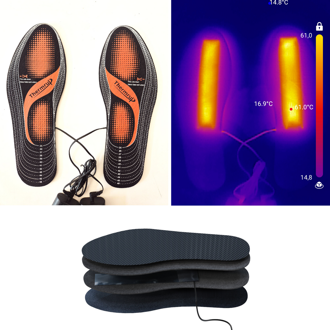 Thermrup Smart Heat Heated Insoles – App Controlled