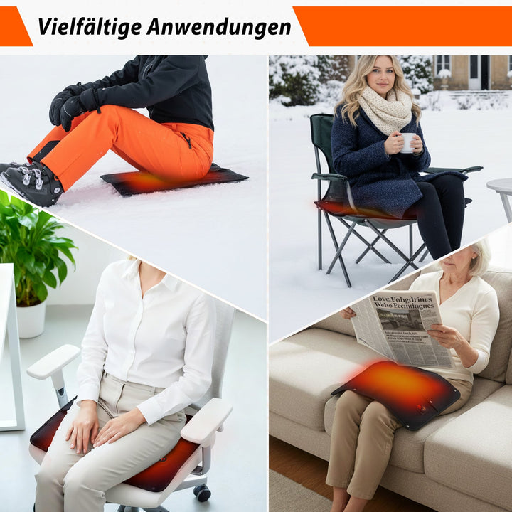 Portable FIR Heating Pad &amp; Foot Warmer – Neoprene